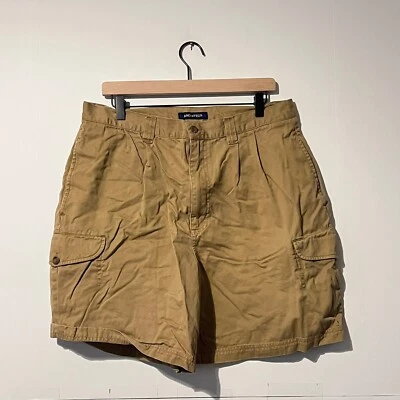 Shorts cargo masculino vintage 00S Architect tamanho 36 marrom porca feito no Nepal - Imagem 1 de 4