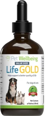  Life GOLD Bacon Flavored Liquid Immune Supplement for Dogs, 4-oz bottle - Image 1 of 4
