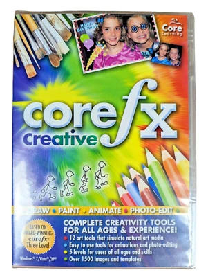 Core Learning Core Creative FX Art Software PC CD ROM Software - New Sealed - Image 1 of 2