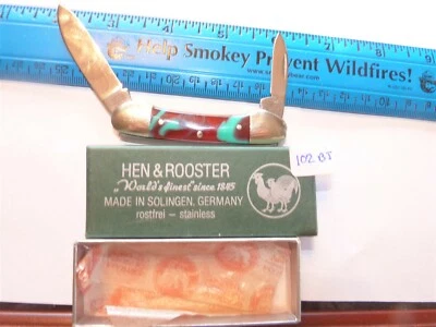 Faca de bolso Hen & Rooster CANOA INOXIDÁVEL 102 BT SOLINGER, ALEMANHA - Imagem 1 de 4