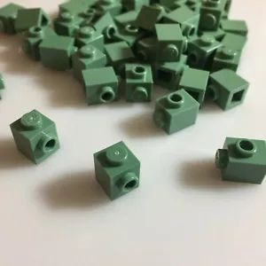 50 pro Set NEU LEGO sandgrüne Steine 1X1 W. 1 Knauf (87087/6009656) modular - Bild 1 von 3