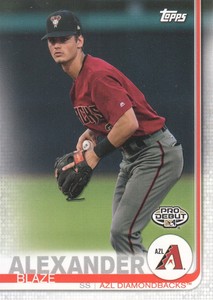 2019 Topps Pro Debut Baseball #162 Blaze Alexander