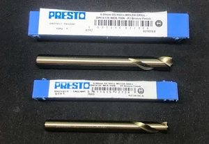 Presto Spot Weld Drills 6mm & 8mm, Cutter/Remover Cobalt Tip - Picture 1 of 3