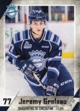 2017/18 Chicoutimi Sagueneens - JEREMY GROLEAU [Farjestad BK] SHL