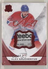 2015-16 Upper Deck The Cup Red Foil /4 Alex Galchenyuk #47 Auto