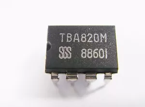 TBA820 1.2W Audio Amplificatore Analogico Ic Circuito #C21 - Foto 1 di 2