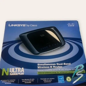 Router inalámbrico N simultáneo de doble banda Cisco Linksys WRT400N - Imagen 1 de 4