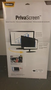 Fellowes Priva Screen - 27" Blackout Privacy Filter. - Picture 1 of 4