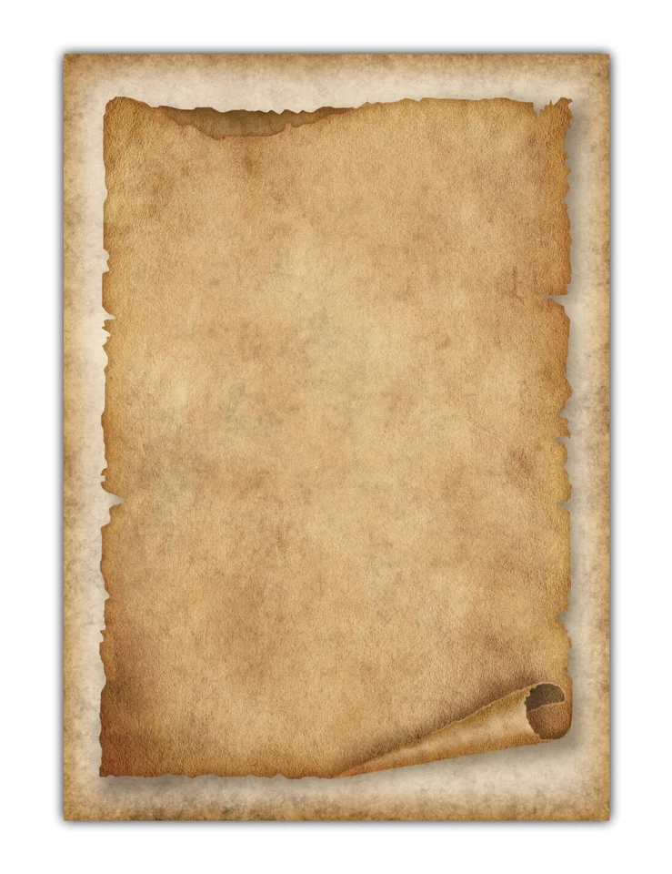 LYSCO® Urkundenpapier Briefpapier Vintage Retro Pergament (MPA-5204, DIN A4, 25 Blatt)