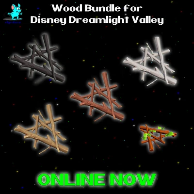 Wood Crafting Materials Items Bundle for Disney Dreamlight Valley ❇️ ONLINE  ❇️ - Image 1 of 3