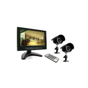 Videosorveglianza AVIDSEN123168 Kit 2 Videocamera e DVR Monitor LCD 7" a Colori