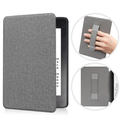 PU Smart Case Cover With Hand Strap For All-New Kindle 2019 Paperwhite 4/3/2/1 - Image 1 of 4
