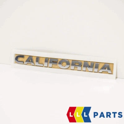 NEW GENUINE VW T5 TRANSPORTER REAR TAILGATE BAGDE EMBLEM CALIFORNIA 7E7853687739 - Image 1 of 4