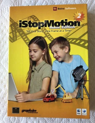 iStopMotion 2 para MAC-Home Edition (2007) simulaciones gráficas - rara vez usado Foto 1 de 4