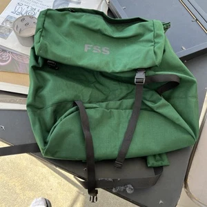 FSS Forest Service Packsack Benchmark Green Backpack Made in USA - Picture 1 of 10