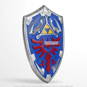 Escudo de espuma Zelda Link azul/plateado/rojo/amarillo cosplay LARP - Imagen 1 de 4