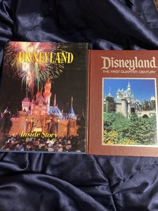 Vintage Buch Lot Walt Disneyland Inside Story & das erste Vierteljahrhundert - Bild 1 von 12