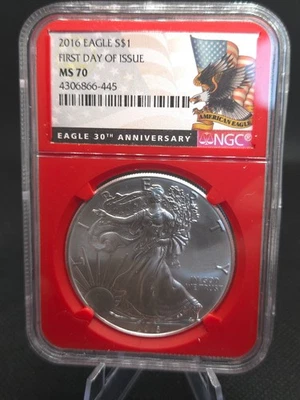 2016-W American Silver Eagle 30th Anniversary Set | NGC PF70 / MS70 - Image 1 of 4