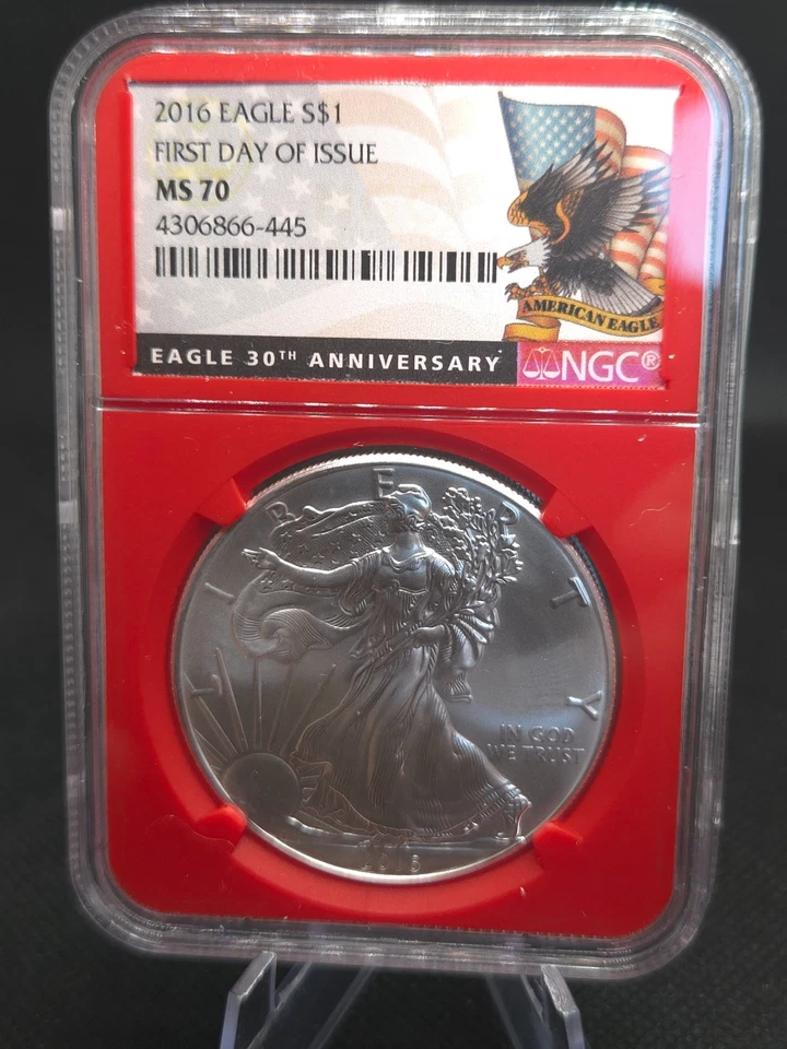2016-W American Silver Eagle 30th Anniversary Set | NGC PF70 / MS70 - Image 1 of 4