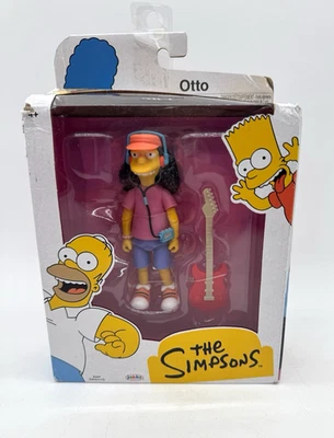 Nuevo Jakks Pacific Los Simpson Otto con Guitarra 5" Figura de Acción 2024 NUEVO Foto 1 de 4