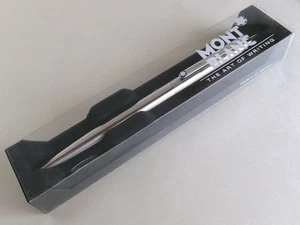 Montblanc Slim Line Ballpoint Pen Steel Matte Finished - Imagen 1 de 10