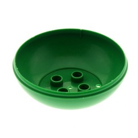 1X Lego Duplo Animal Egg Shell Green Bottom Ball Track Set 2751GREEN 31367