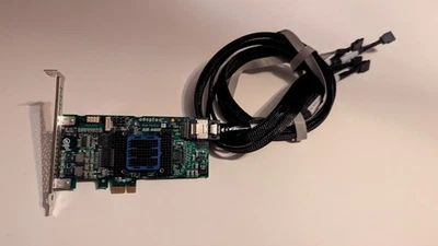 Adaptec RAID 6405E 128MB PCIe Raid Controller Karte, inkl. Kabel SAS 2 /SATA III - Bild 1 von 3