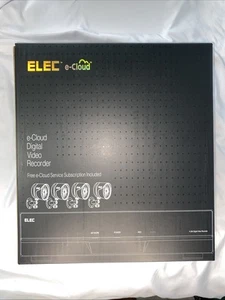 ELEC 8 Channel e-Cloud Digital Home Surveillance Video Recorder System - Picture 1 of 8