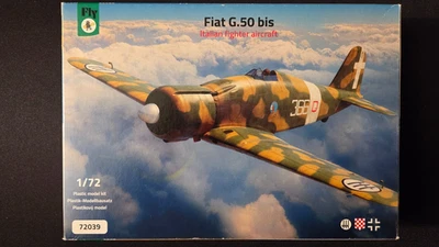 Fiat G.50 bis 1/72 Fly + bonus: parti del kit SBS in foto - Immagine 1 di 4