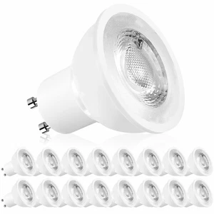 Luxrite MR16 LED Bulb GU10 4000K 500lm 120V Enclosed Fixture Rated (16-Pack) - Picture 1 of 7