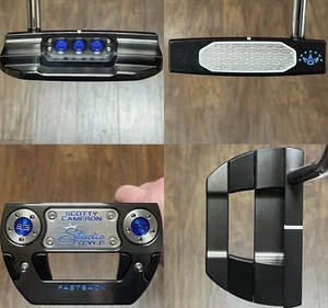 Scotty Cameron Studio Style Fastback Long Design Putter - New - Xtreme Dark -BLU - Picture 1 of 10