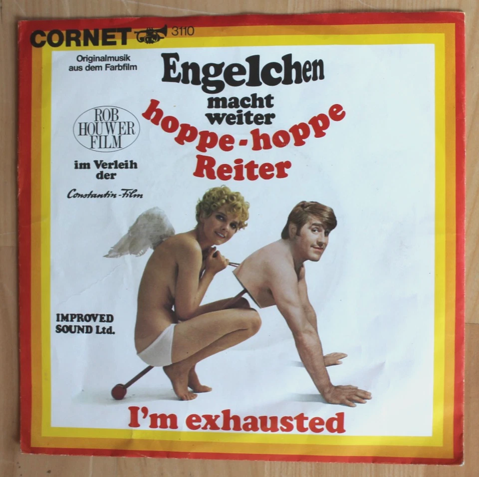 Engelchen macht weiter hoppe-hoppe Reiter, Filmmusik Vinyl 1969 Weißmuster Promo - Bild 1 von 4