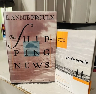 TRUE 1st THE SHIPPING NEWS &BROKEBACK MOUNTAIN HCDJ Mint-Annie Proulx-Pulitzer - Image 1 of 4