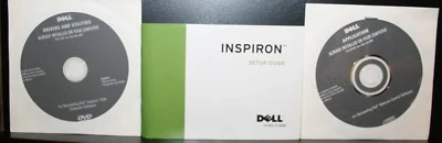 2 NEW DELL INSPIRON CD APPLICATION WEBCAM, DRIVERS UTILITIES DVD DELL 1010,GUIDE - Image 1 of 4