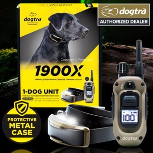 Dogtra 1900X Dog Remote Training Collar 3/4 Mile Range, Boost & XPP Vibration - Picture 1 of 24