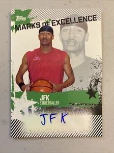 2006-07 Topps Marks of Excellence JFK Streetballer #ME-JFK automático - Imagen 1 de 1