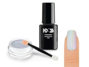 Unicorn Einhorn Rainbow Puder STARTER SET Pulver Pigment Mirror Hologramm UV Gel - Bild 1 von 5