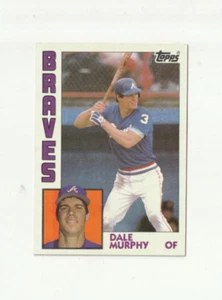 1984 Topps Baseball Dale Murphy #150 Nm/Mt Free Shipping! - Picture 1 of 2