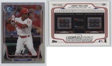 2014 Bowman Chrome Refractor /500 Jimmy Rollins #124