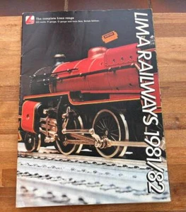 LIMA RAILWAYS OO - SPUR O UND N KATALOG 1981 -1982 - Bild 1 von 8