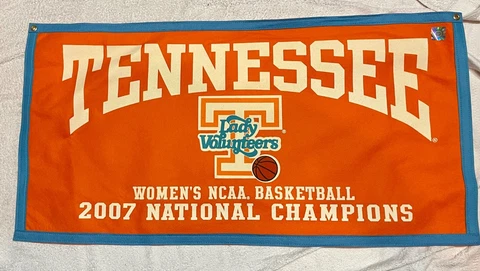 Tennessee Volunteers Women's Basketball NCAA National Championship Banner Cover