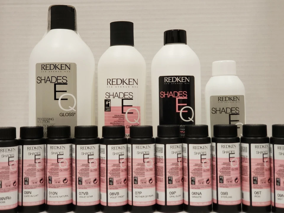 Brillo de color acondicionador Redken Shades 2 oz (niveles 6 ~ 10) elige el tono Foto 1 de 4