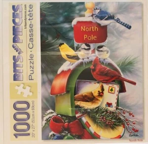 Bits & Pieces - North Pole - 1000-PIECE JIGSAW PUZZLE By Jenny Newland - Picture 1 of 2