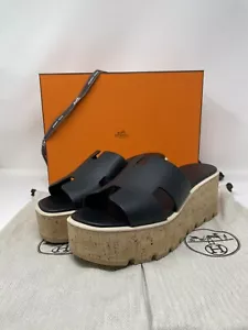 Hermes Eze Keilabsatzsandale Größe 40 - Bild 1 von 12