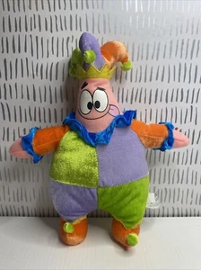 2009 Nanco Nickelodeon SpongeBob Patrick Star Jester 10” Tall Plush Toy Viacom - Picture 1 of 7