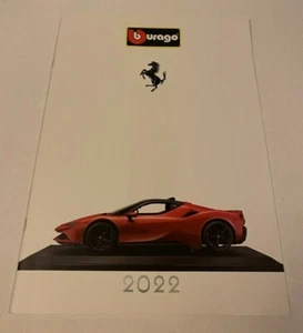 Burago Ferrari 2022 Catalogue - Picture 1 of 1