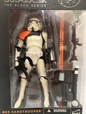 Star Wars Black Series  03 Imperial Sandtrooper 6'' Action Figure  2013 New MISB