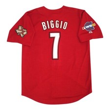Craig Biggio Houston Astros Alt Brick Red 2005 World Series Jersey Men's (S-3XL)