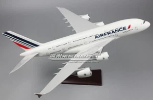 Modelo de avión de pasajeros de resina 45 cm Air France Airbus A380 F-HPJC - Imagen 1 de 15
