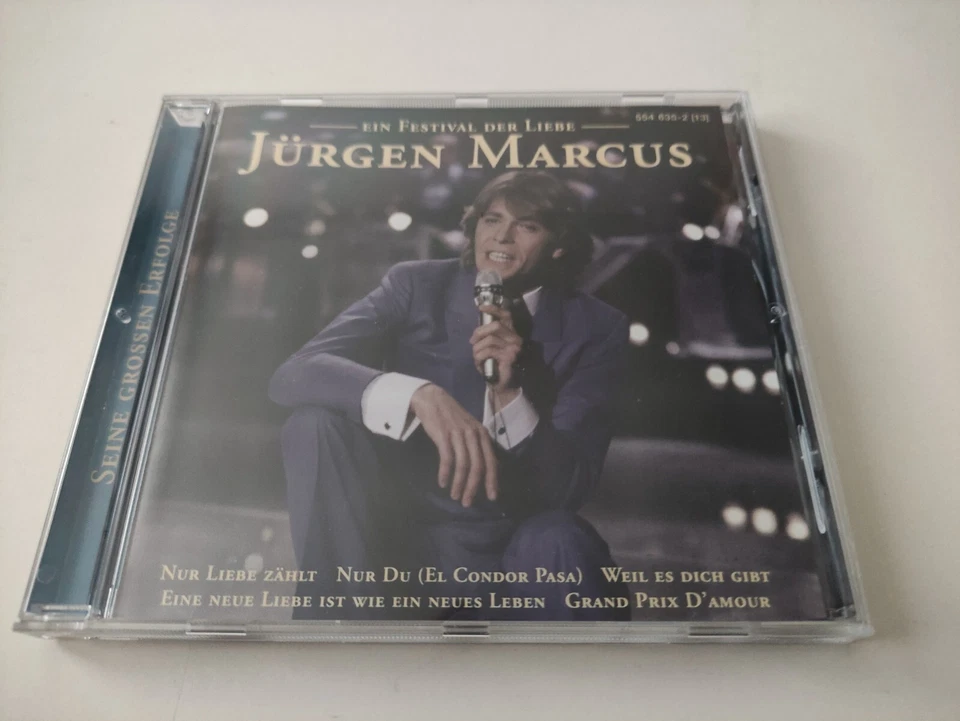 Jürgen Marcus - Seine großen Erfolge - Ein Festival der Liebe - CD - Bild 1 von 3